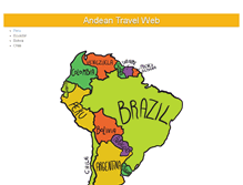 Tablet Screenshot of andeantravelweb.com